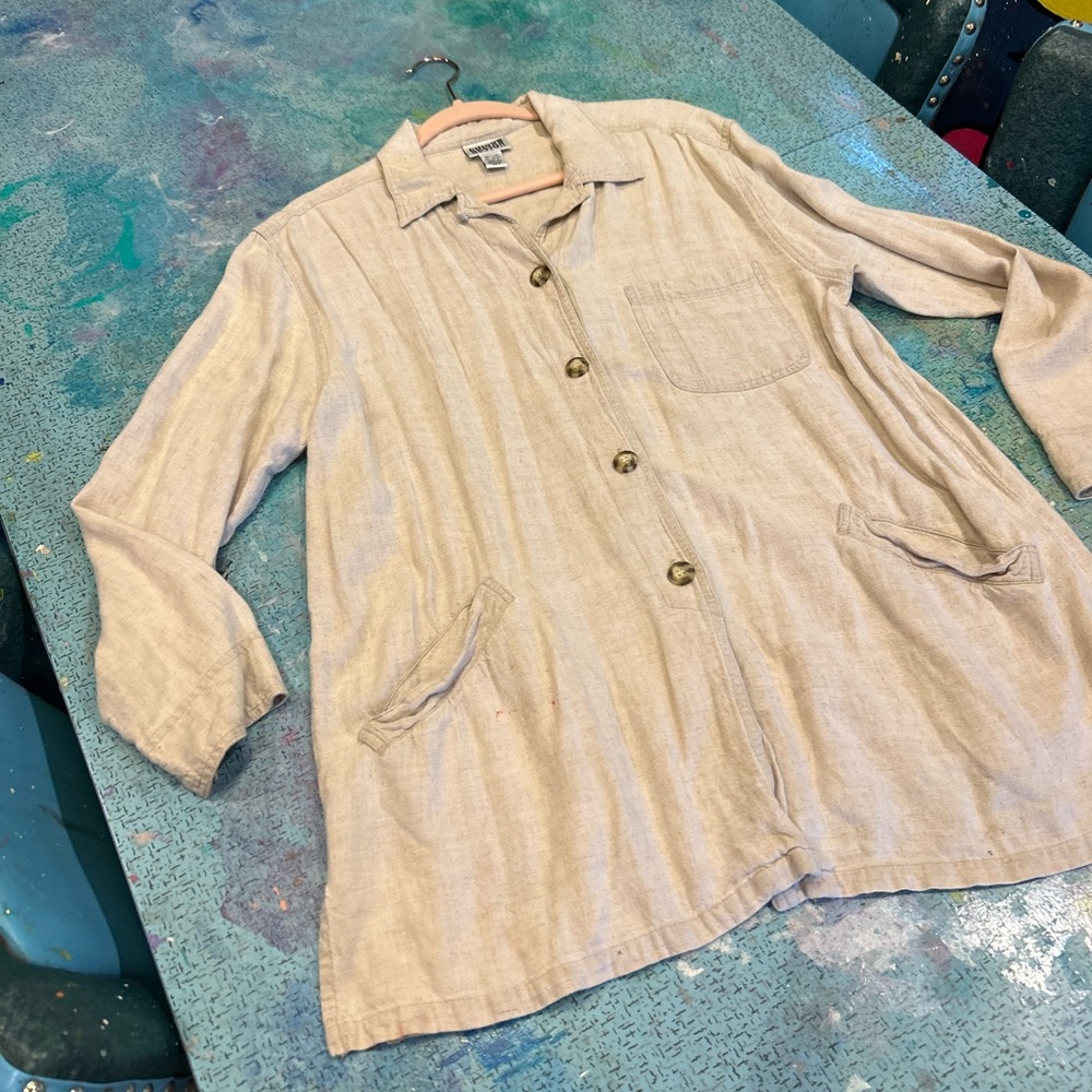 Heavy Linen Jacket